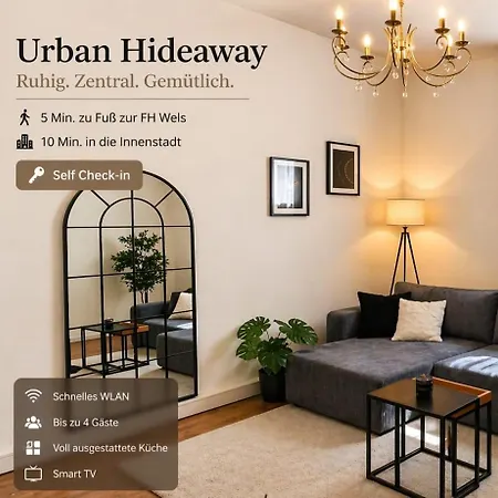 Urban Hideaway - Stylish Downtown Apartment Wels